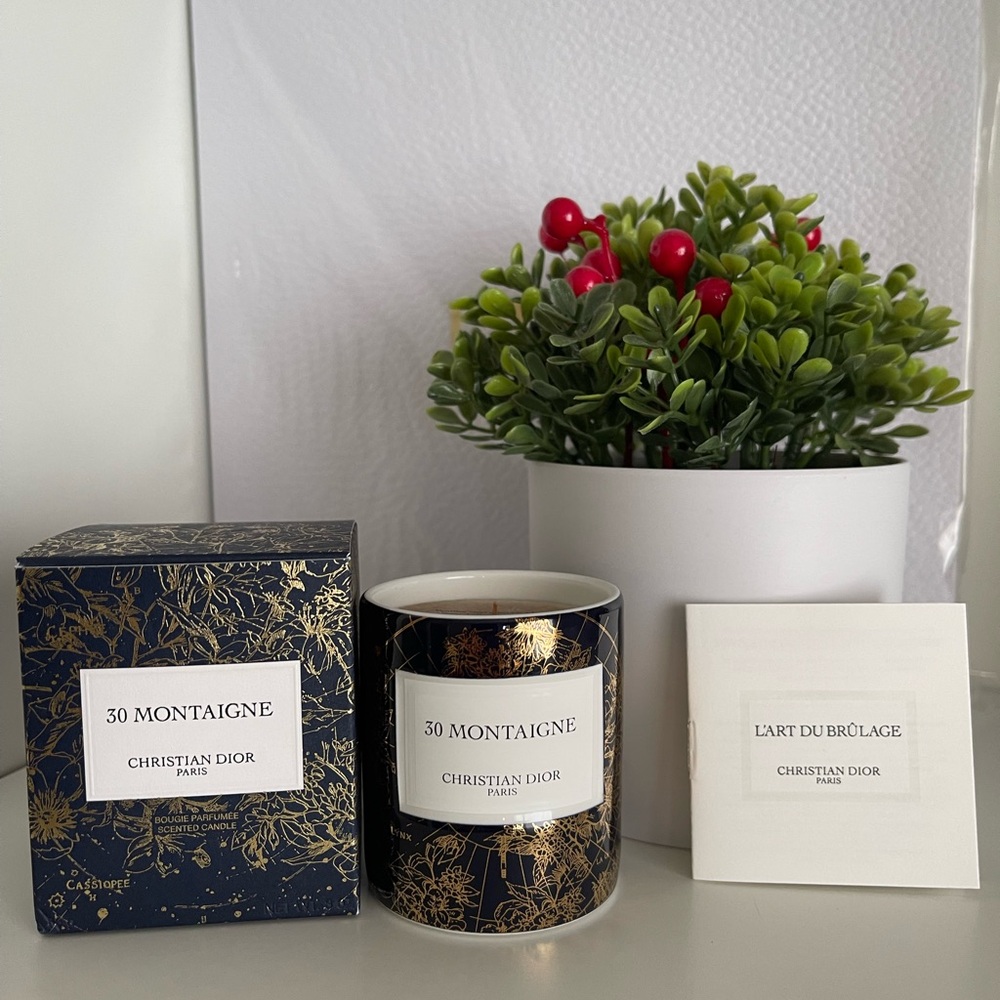 Dior 30 Montaigne scented candle NIB